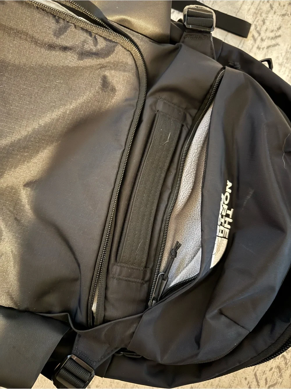 The North Face Black Router Backpack for Men